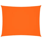 Schaduwdoek rechthoekig 5x6 m oranje oxford stof