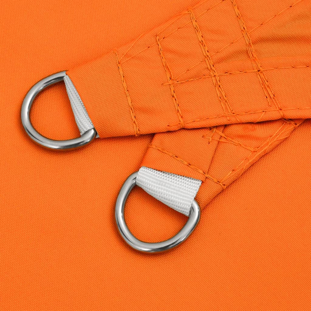 Zonnescherm Driehoekig 4X5X5 M Oxford Stof Oranje