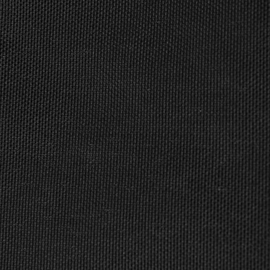 Zonnescherm vierkant 3x3 m oxford stof zwart 3 x 3 m Zwart