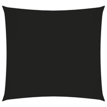 Zonnescherm vierkant 3,6x3,6 m oxford stof zwart 3.6 x 3.6 m Zwart