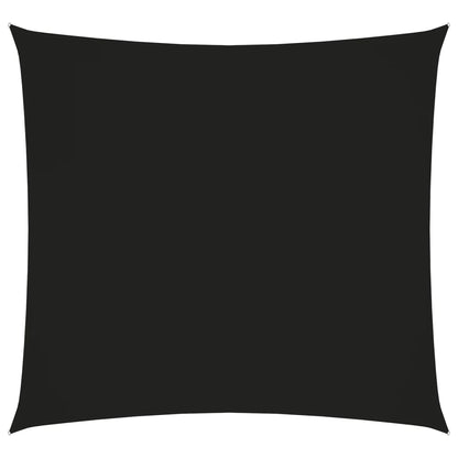 Zonnescherm vierkant 3,6x3,6 m oxford stof zwart 3.6 x 3.6 m Zwart
