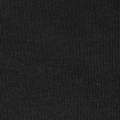 Zonnescherm vierkant 4,5x4,5 m oxford stof zwart 4.5 x 4.5 m Zwart