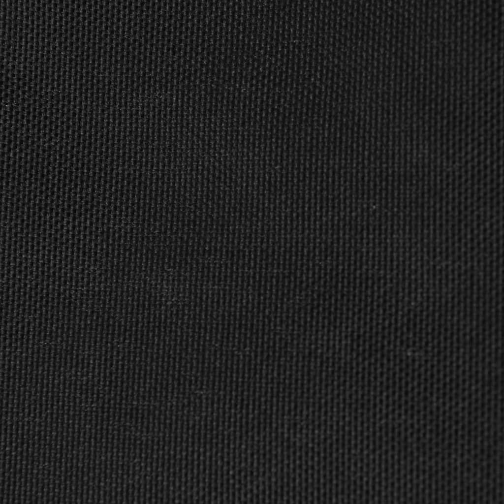 Zonnescherm Rechthoekig Oxford Stof Zwart 2 x 4 m