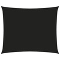 Zonnescherm rechthoekig 2,5x3,5 m oxford stof zwart