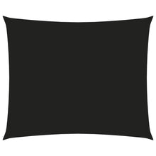 Zonnescherm rechthoekig 2,5x3,5 m oxford stof zwart