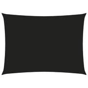 Zonnescherm rechthoek 2,5x4 m oxford stof zwart