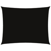 Zonnedoek 3,5x4,5 m rechthoekig zwart