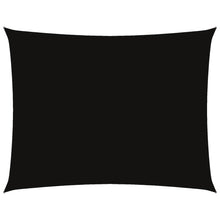 Zonnescherm Rechthoekig 3,5X4,5 M Oxford Stof Zwart 3.5 x 4.5 m