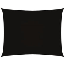Zonnescherm Rechthoekig 3,5X5 M Oxford Stof Zwart 3.5 x 5 m