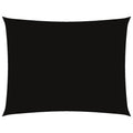 Schaduwdoek rechthoekig 6x8 m oxford stof zwart