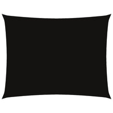 Zonnescherm Rechthoekig 6X8 M Oxford Stof Zwart