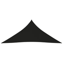 Zonnescherm Driehoekig Oxford Stof 4 x 5 x 5 m Zwart