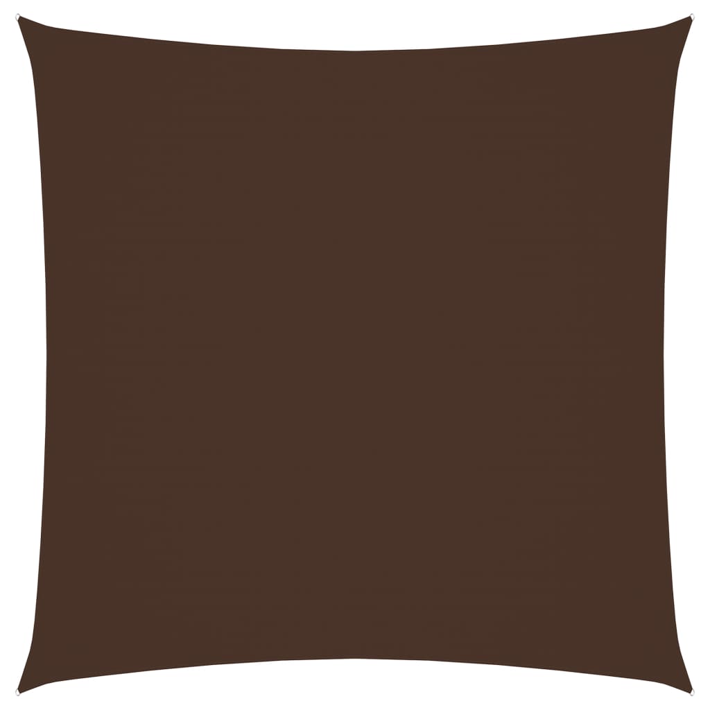 Zonnescherm vierkant 2x2 m oxford stof bruin 2 x 2 m Bruin
