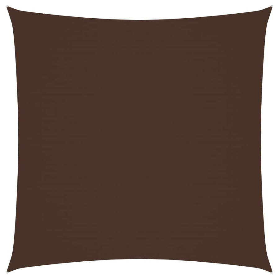 Zonnescherm vierkant 2x2 m oxford stof bruin 2 x 2 m Bruin