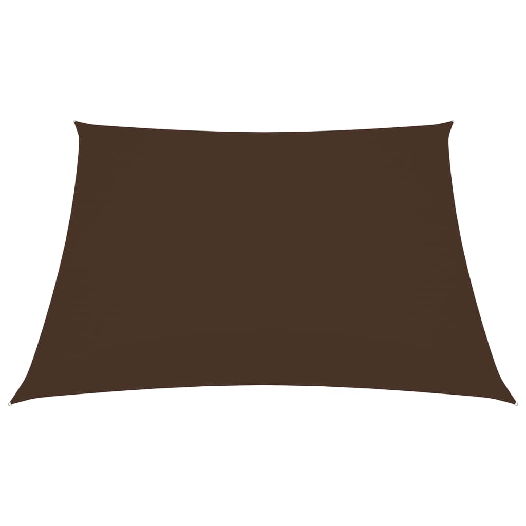 Zonnescherm vierkant 2x2 m oxford stof bruin 2 x 2 m Bruin