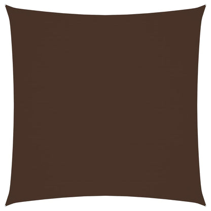 Zonnescherm vierkant 3x3 m oxford stof bruin 3 x 3 m Bruin