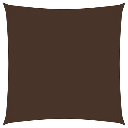 Zonnescherm vierkant 4,5x4,5 m oxford stof bruin 4.5 x 4.5 m Bruin