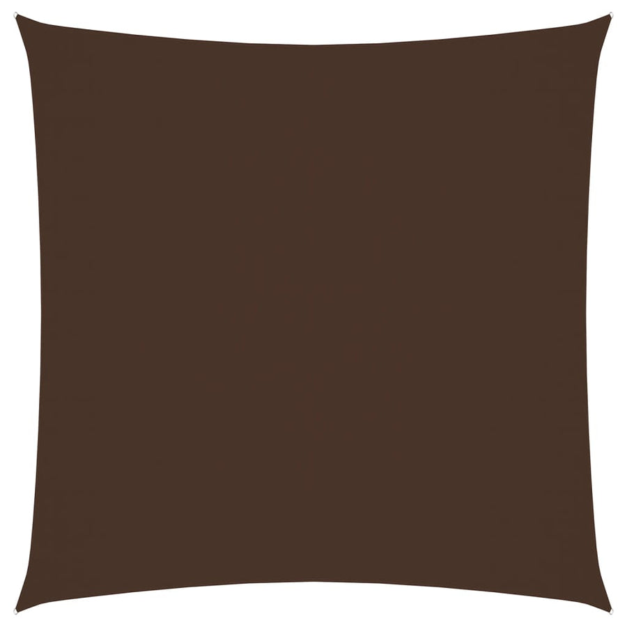Zonnescherm vierkant 4,5x4,5 m oxford stof bruin 4.5 x 4.5 m Bruin