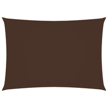 Zonnescherm Rechthoekig Oxford Stof Bruin 2 x 4 m