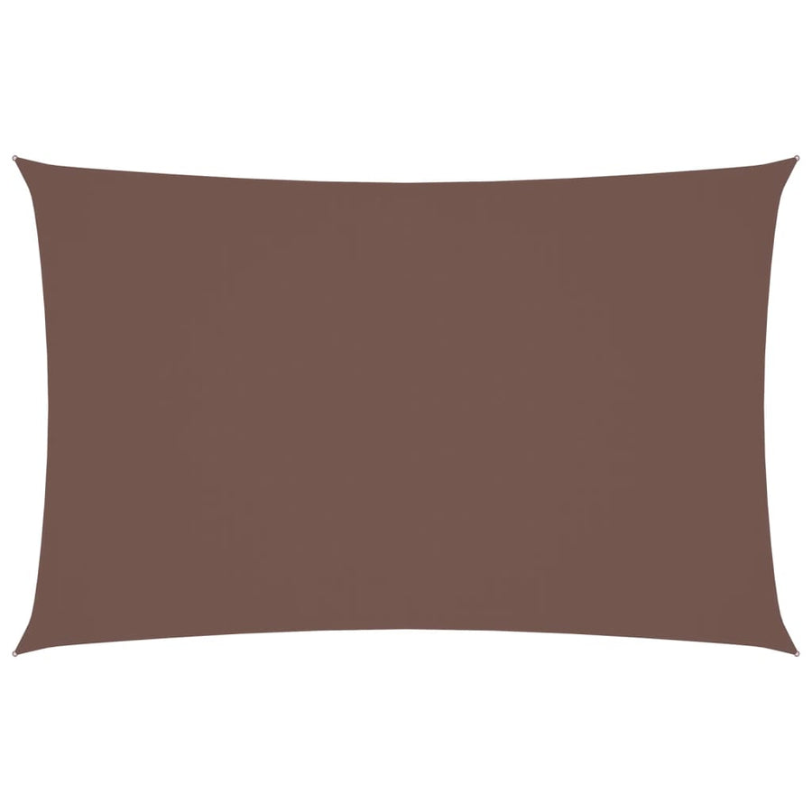 Zonnescherm Rechthoekig 2X4,5 M Oxford Stof Bruin 2 x 4.5 m