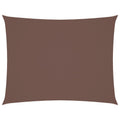 Zonnescherm rechthoekig 3x6 m oxford stof bruin