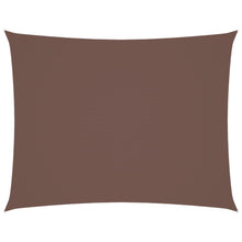 Zonnescherm Rechthoekig 3X6 M Oxford Stof Bruin