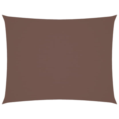 Zonnescherm Rechthoekig 3X6 M Oxford Stof Bruin