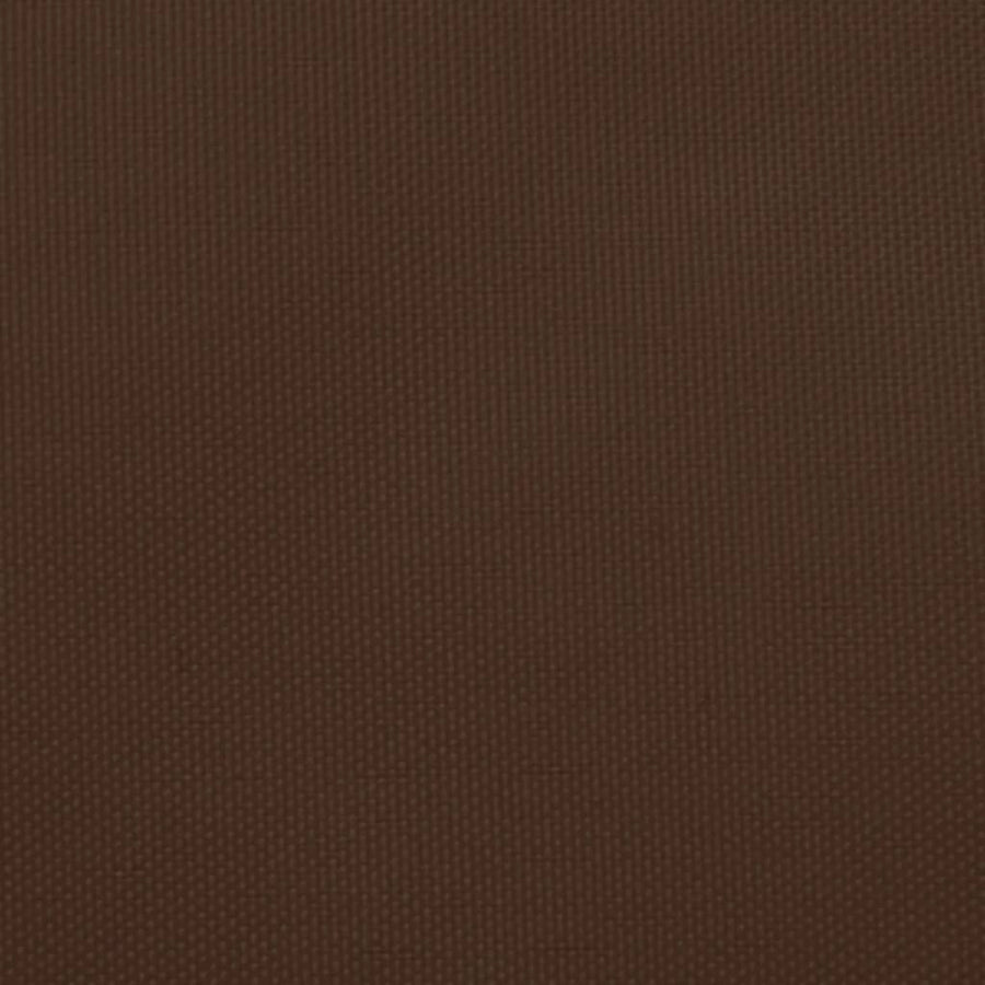 Zonnescherm Rechthoekig 3,5X5 M Oxford Stof Bruin Bruin 3.5 x 5 m