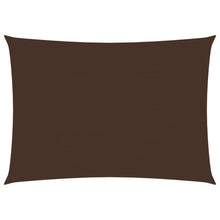 Zonnescherm rechthoekig 5x7 m oxford stof bruin
