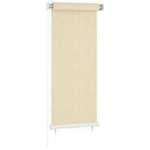 Rolgordijn Voor Buiten Hdpe Crèmekleurig 60 x 140 cm