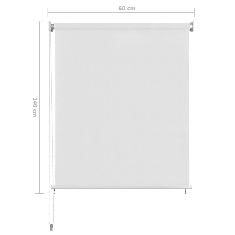 Rolgordijn Voor Buiten Hdpe 60 x 140 cm