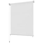 Rolgordijn buiten 80x230 cm wit HDPE
