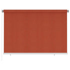 Rolgordijn Voor Buiten Hdpe Kleurig 220 x 140 cm Terracotta