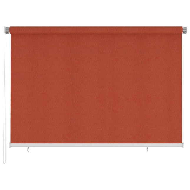 Rolgordijn Voor Buiten Hdpe Kleurig 220 x 140 cm Terracotta