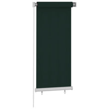 Rolgordijn voor buiten 60x140 cm HDPE donkergroen