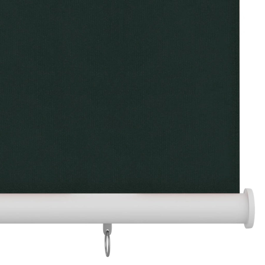 Rolgordijn voor buiten 60x140 cm HDPE donkergroen