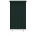 Buiten rolgordijn groen 80 x 140 cm HDPE