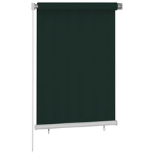 Rolgordijn voor buiten 100x140 cm HDPE donkergroen