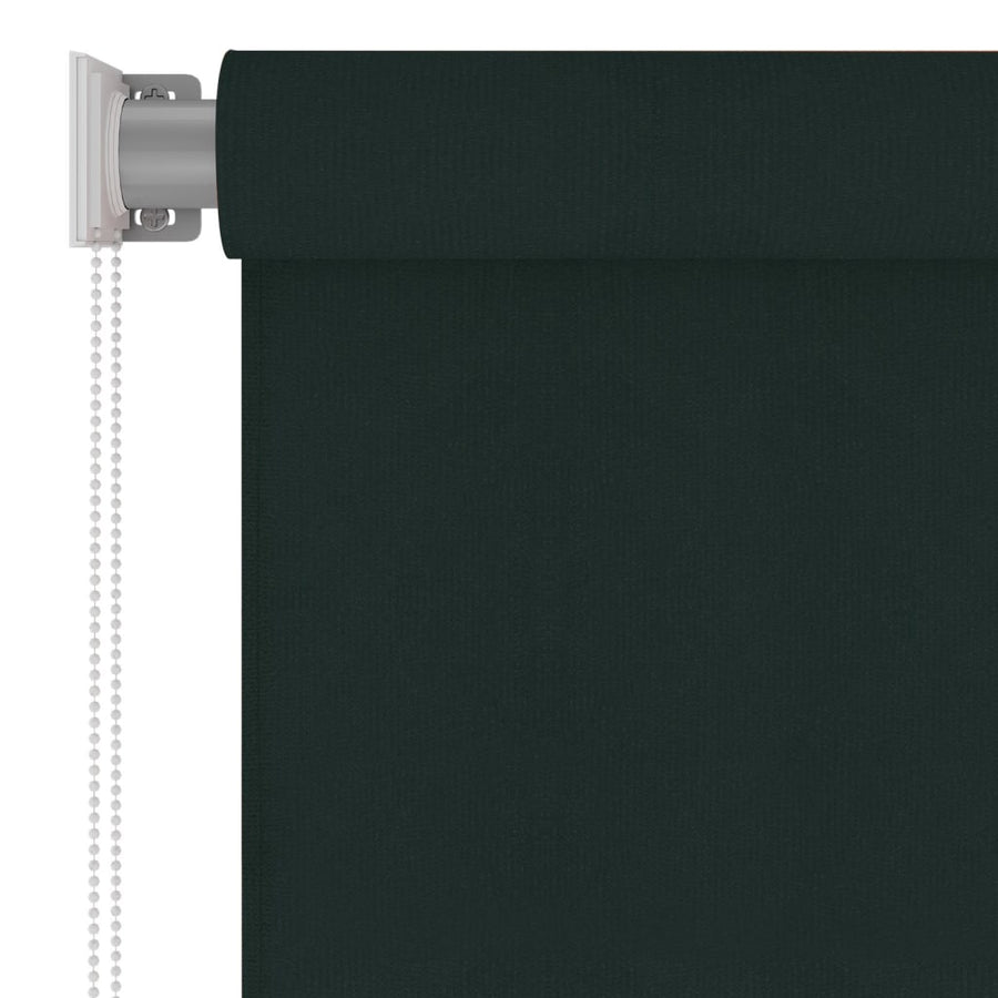 Rolgordijn voor buiten 100x140 cm HDPE donkergroen