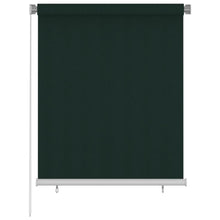 Rolgordijn voor buiten 120x140 cm HDPE donkergroen