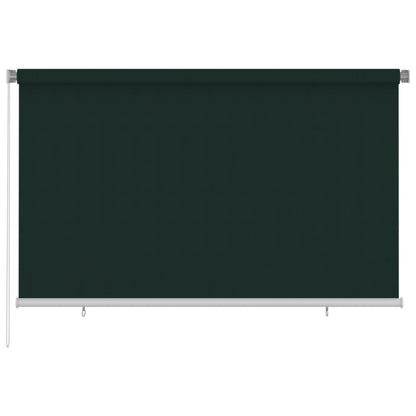Rolgordijn voor buiten 240x140 cm HDPE donkergroen