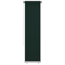 Rolgordijn voor buiten 60x230 cm HDPE donkergroen