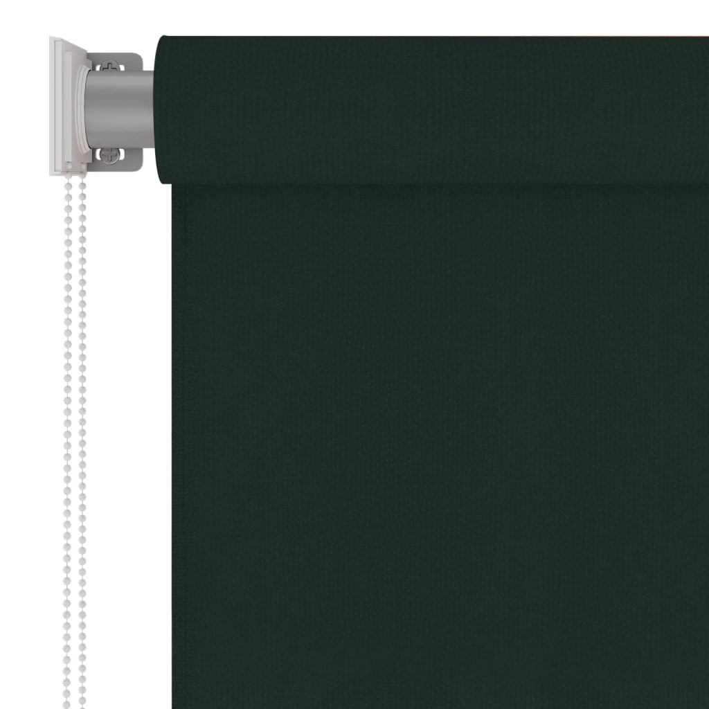 Rolgordijn voor buiten 60x230 cm HDPE donkergroen