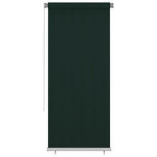 Rolgordijn voor buiten 100x230 cm HDPE donkergroen