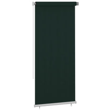 Rolgordijn voor buiten 100x230 cm HDPE donkergroen