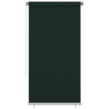 Rolgordijn voor buiten 120x230 cm HDPE donkergroen