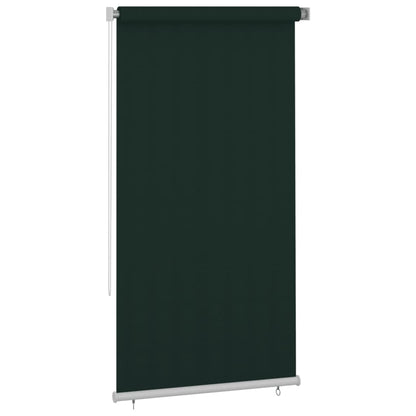 Rolgordijn voor buiten 120x230 cm HDPE donkergroen