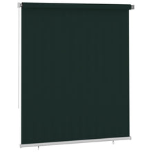 Rolgordijn voor buiten 200x230 cm HDPE donkergroen
