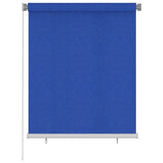 Rolgordijn buiten 120x140 cm blauw HDPE