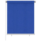 Rolgordijn Voor Buiten Hdpe 120 x 140 cm Blauw